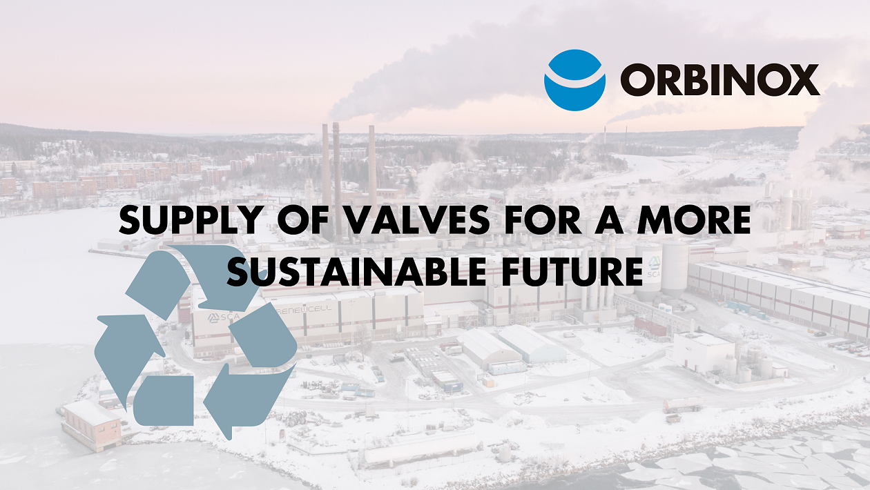 SUPPLY OF VALVES FOR A MORE SUSTAINABLE FUTURE